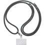 Ремешок для смартфона ArmorStandart Rope Titanium Grey with Clear holder (ARM76099)