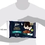 Вологий корм Felix Tasty Shreds набір консервів для кішок з лососем 2 шт з тунцем 2 шт мультипак 4штx80г (7613287650948): Вік Взрослые