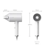 Фен Xiaomi Zhibai Hair Dryer HL3 White: Кількість температурних режимів 3
