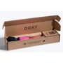 Вибромассажер DOXY Die Cast Massager Hot Pink, очень мощный, питание 220В, металлический корпус