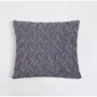 В'язана наволочка SoundSleep Varanasi світло-сіра 45х45 (93043052) фото 4