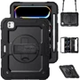 Аксесуар для iPad ArmorStandart Panzer Black for iPad Pro 11 2024 M4 (ARM82527): Особливості отделение для стилуса, с подставкой, противоударный, Надежная защита от царапин и загрязнений