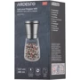 Набор для специй Ardesto Gemini Мельница для соли и перца нержавеющая сталь 180 мл (AR2101SS)