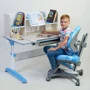 Парта SingBee Q-Assembly U Blue + Книжная полка SBS-610 (SBS-603-BL + SBS-610): Особенности Регулировка угла наклона столешницы, Регулировка высоты