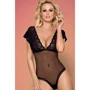 Эротическое боди с кружевом Obsessive 821-TED-1, L/XL
