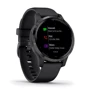 Смарт-часы Garmin Vivoactive 4S Slate Stainless Steel Bezel with Black Case and Silicone Band (010-02172-13): Интерфейсы подключения Bluetooth, Wi-Fi