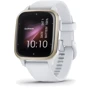 Смарт-часы Garmin Venu SQ 2 Cream Gold Aluminium Bezel with White Case and Silicone Band (010-02701-11)