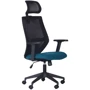 Кресло AMF Lead Black HR сиденье Нест-01 черная/спинка Сетка SL-00 черная (297895)