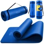 Коврик для фитнеса 4FIZJO NBR 180 x 60 x 1 см для йоги и фитнеса 4FJ0432 Navy Blue фото 3