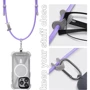 Ремешок для смартфона ArmorStandart Silicone Rope Titanium Violet with Grey holder (ARM76274) фото 4