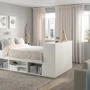 Каркас кровати 10 ящиков ІКЕА PLATSA 140х244х103 см (893.029.14) фото 1