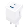 Зарядное устройство Proove Wall Charger USB+USB-C Pure GaN Plus 30W White (WCPU30111202)
