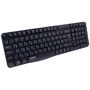 Комплект бездротовий RAPOO X1800 Wireless Optical Combo Black: Тип клавіш мембранний