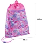 Сумка для взуття Kite 601M Love is Love (K24-601M-11): Особливості Петля для удобного подвешивания, Мягкая утяжка по периметру, Карман на молнии