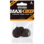 Медиатор Набор медиаторов DUNLOP Max-Grip Jazz III Carbon Fiber Pick: Форма медиатора Standard