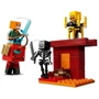 Конструктор LEGO Minecraft Битва з лавкою в Незері 99 деталей (21266): Рекомендований вік 6+