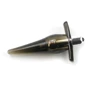 Анальный вибратор Power Buttplug, 9.5x3.5 см, черный