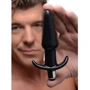 Анальная пробка с вибрацией Frisky Smooth Vibrating Anal Plug Black