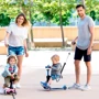 Самокат MICRO Mini 3in1 Deluxe Plus – Синий (до 50 kg, до 20 kg с сидением, 3-х кол.) MMD080 фото 8