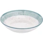 Тарілка супова Ardesto Siena 20 см порцелянова Біло-блакитний (AR2920SWB)
