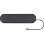 Адаптер BlitzWolf Adapter USB-C to 2xUSB-C+4xUSB+HDMI+VGA+RJ45+3.5mm+SD/TF Black (BW-TH9): Дополнительные разъемы 3.5mm Headphone, Ethernet, VGA, HDMI, USB OTG, USB-C, SD+TF Card