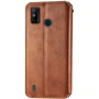 Аксессуар для смартфона Mobile Case Getman Cubic Brown for TECNO Spark 6 Go: Тип чехол-книжка