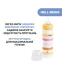 Бутылочка для кормления пластиковая Chicco Well-Being Colors с силиконовой соской 4м+ 330 мл Оранжевая (28637.31): Тип бутылочка для кормления