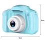 Детская Фото-видеокамера c дисплеем UFT 2.0″, 3Mpx, 1080P HD G-SIO F3 Blue: Тип цифровая фотокамера