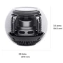 Акустика Apple HomePod mini White (MY5H2): Подключение AirPlay (Wi-Fi), Bluetooth 5.0