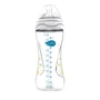 Пляшка Nuvita для годування Mimic 330мл. 4м + Антіколіковая, біла (NV6050White)