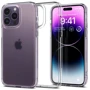 Чехол для iPhone Spigen Ultra Hybrid Frost Clear (ACS06567) for iPhone 15 Pro Max: Материалы поликарбонат и полиуретан