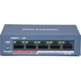 Сетевой коммутатор Hikvision DS-3E0105P-E/M(B): Порты только Fast Ethernet (10/100)
