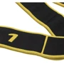 Еспандер Queenfit 86.5 х 4см резинка для фітнесу чорно-жовта (5907766669807): Виробник Hop-Sport