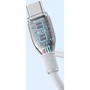 Кабель Baseus Cable USB-C to USB-C Pudding Series Fast Charging Cable 100W 2m White (P10355702221-01) фото 6