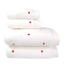 Полотенце HOBBY Lubow/Love Microcotton белый 70х140см (331730)