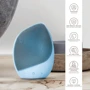 Електронна ультразвукова щітка для обличчя GESKE Sonic Facial Brush 5в1 aquamarine фото 4