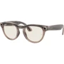 Смарт-окуляри Ray-Ban Meta Low Bridge Fit Shiny Warm Stone - Transitions Clear/Dark Green size L (RW4009F 6705M1 51-23)