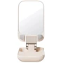 Держатель Baseus Desk Holder Seashell Folding Mirror Pink (B10551501411-00): Особенности Подставка