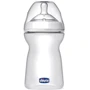 Пляшка пластикова Chicco Natural Feeling 330мл. соска силіконова 6+ швидкий потік (80737.00.50)