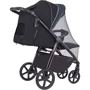 Коляска прогулочная Carrello Bravo CRL-5515 Jet Black 2024 NF (CRL-5515 Jet Black NF): Материал колес резина