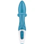 Вибратор кролик с тройным отростком Satisfyer Embrace me Turquoise