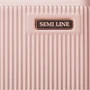 Бьюти-кейс Semi Line 4.5L Rose розовый (T5664-1): Застежка Молния