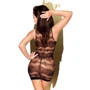 Мини платье в сетку Penthouse EYE CATCHER (черный, XL)