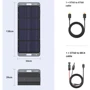 Сонячна панель Ugreen 100W UA: Висота панелі, мм 1380