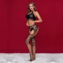 Бодистокинг JSY 7961 топ и колготки с доступом One Size