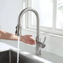 Смеситель для кухни Lefton Automatic Sensor & Pull-Down Kitchen Faucet - KF2210 Brushed Nickel: Вид монтажа Врезной