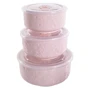 Набор салатников Lefard из 3 предметов с крышкой (359-003)