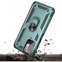 Аксессуар для смартфона Mobile Case Shockproof Serge Magnetic Ring Green for Xiaomi Redmi Note 10 5G / Poco M3 Pro / Poco M3 Pro 5G: Материал TPU (термополиуретан) и поликарбонат