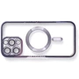 Чехол для iPhone BeCover Chrome Case with MagSafe Purple for iPhone 16 Pro Max (712089): Тип чехла накладка на заднюю часть