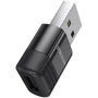Адаптер Borofone Adapter BV18 USB2.0 to USB-C Black: Интерфейс подключения USB 2.0